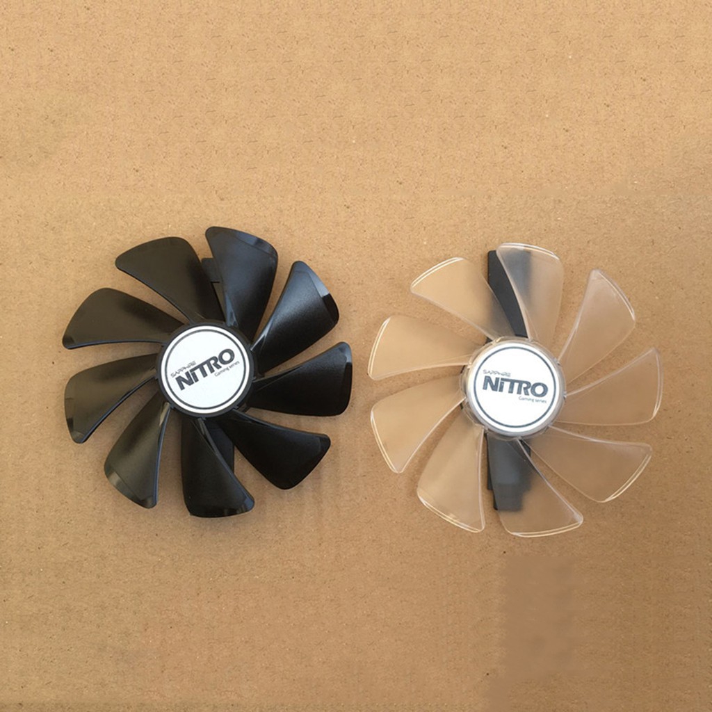 GPU Fan Cooling Fan Graphics Card Cooler Replacement for Sapphire RX470