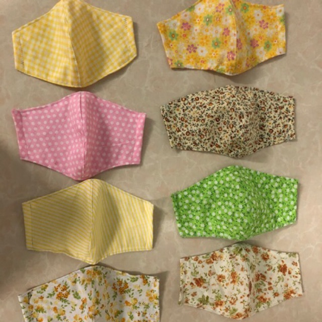 10 Children Cotton Fabric Masks Shopee Philippines