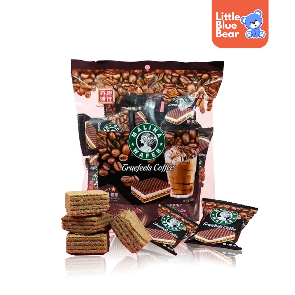 LBB Star Coffee Wafer Biscuit Cappuccino Mocha Flavored Sandwich Wafer