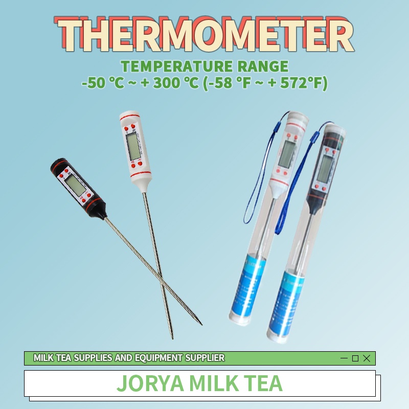 LCD Digital Kitchen Probe Thermometer Food Cooking Oil Temperature Thermometer Shopee Philippines