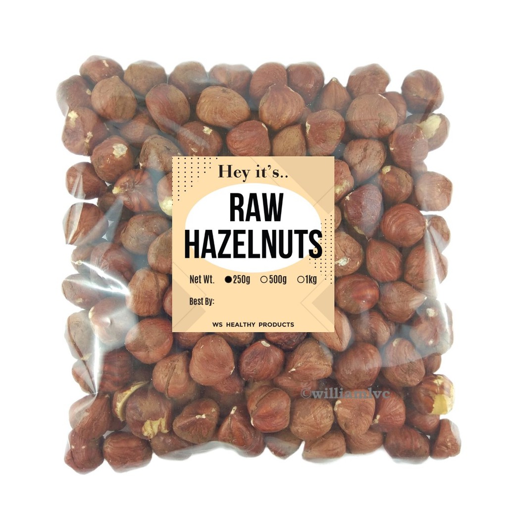 Raw Hazelnuts 250grams Shopee Philippines