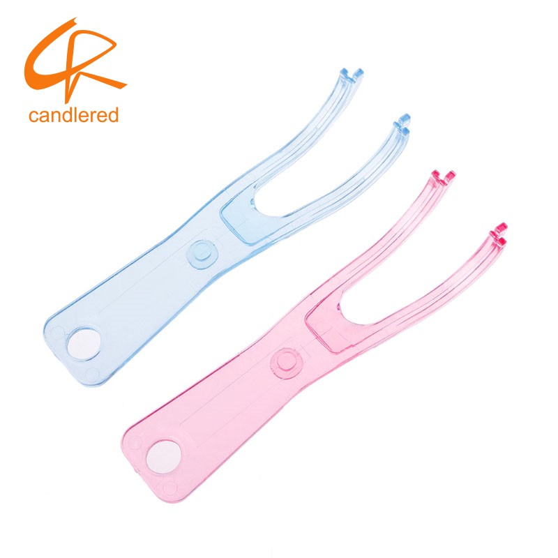 Dental Floss Holder Aid Oral Picks Teeth Care Interdental Blue Shopee