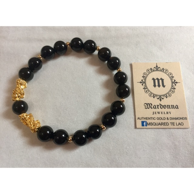 24k HK Gold Piyao Beads Bracelet Shopee Philippines