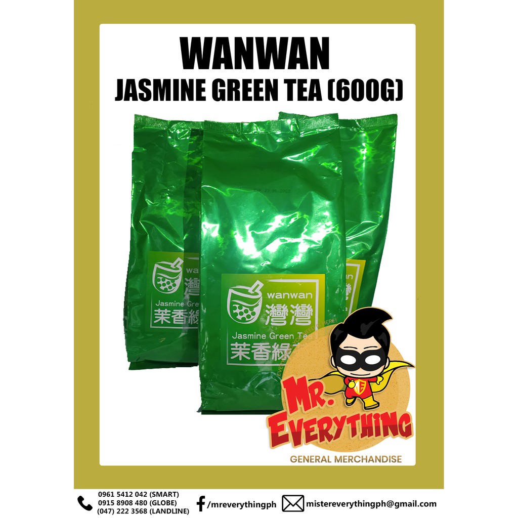 Wanwan Jasmine Green Tea Loose 600g Shopee Philippines