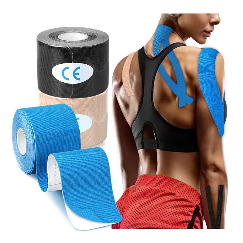 Kinesiology Tape Athletic Recovery Self Adherent Wrap Taping Medical