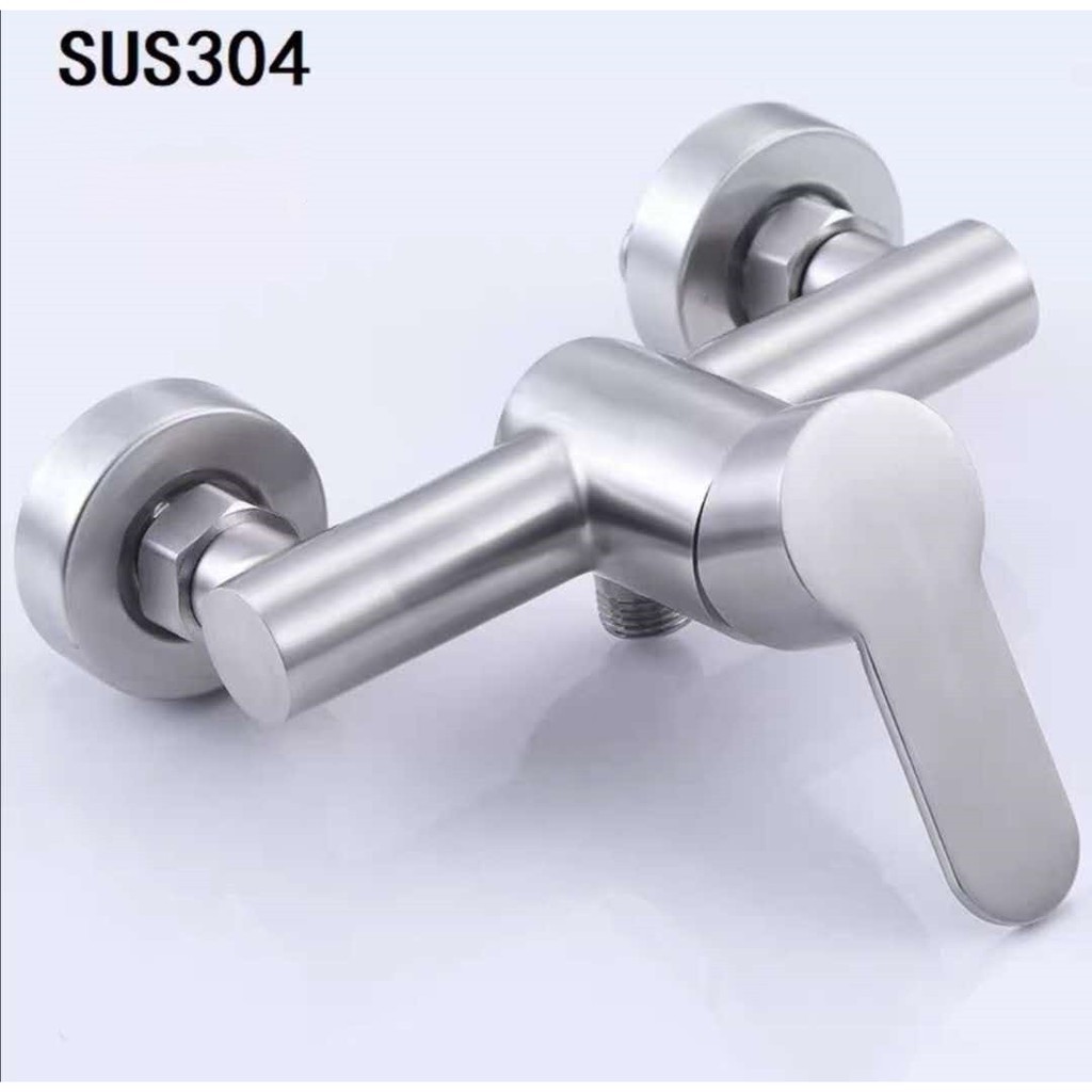 304 stainless steel shower faucet hot and cold water mixing valve
