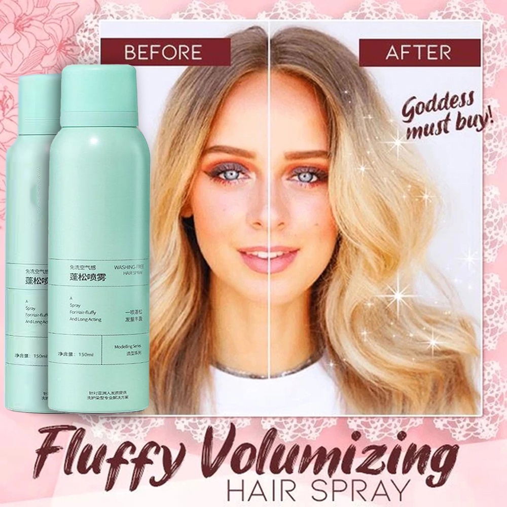 Dry Hair Spray Dry hair fluffing spray Dry Fresh Fragrance Spray Deoiling Fluffy And Free Of