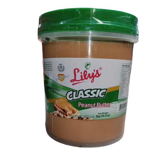 Lily's Peanut Butter Plastic 2kg Shopee Philippines