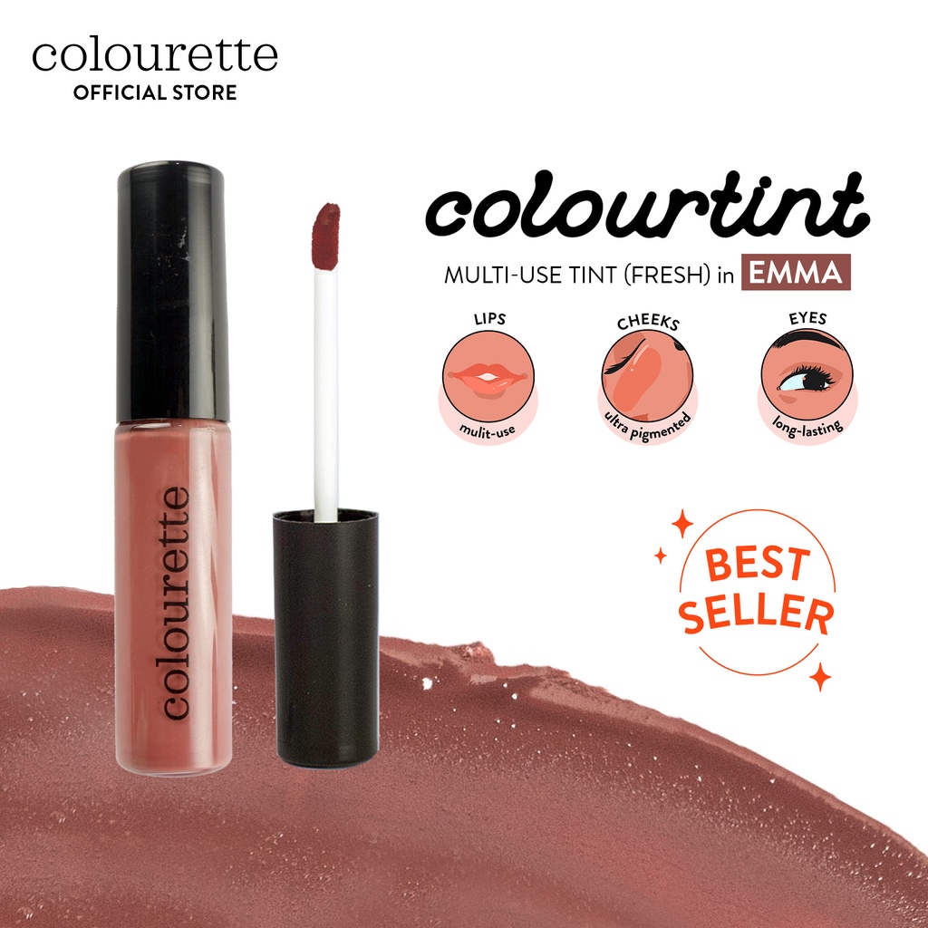 Colourette Colourtint in Emma (Fresh) [LongLasting, Matte Lip Tint