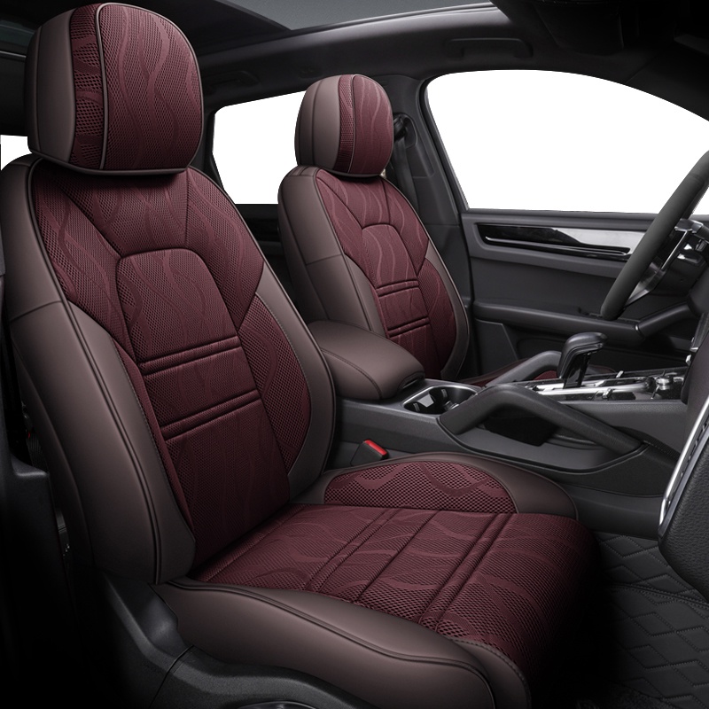 CUWEUSANG Custom Leather car seat covers For BMW 7 Series F01 F02 F03