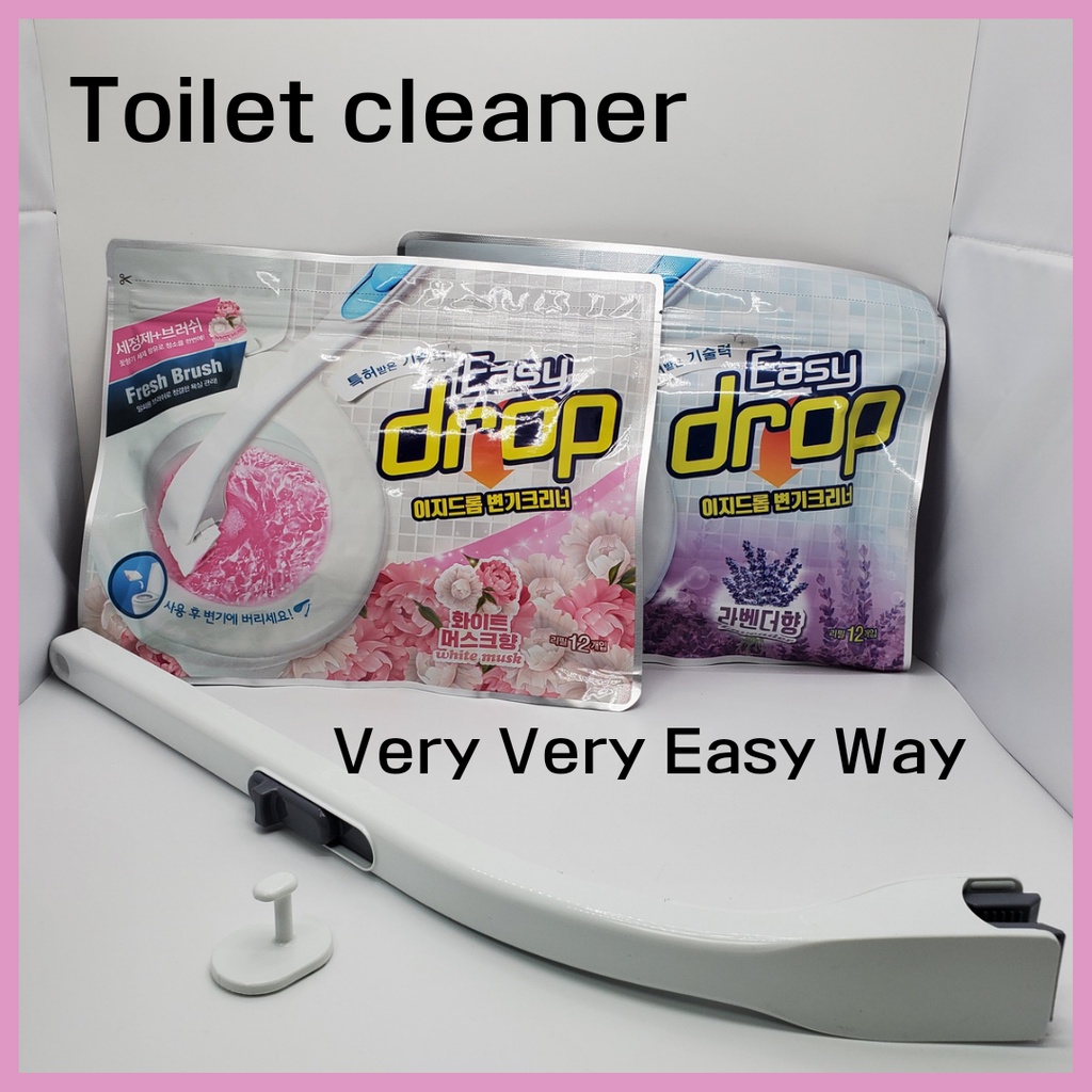[Easy Drop ] Toilet Bowl Cleaner Disposable Toilet Cleaner Toilet clean