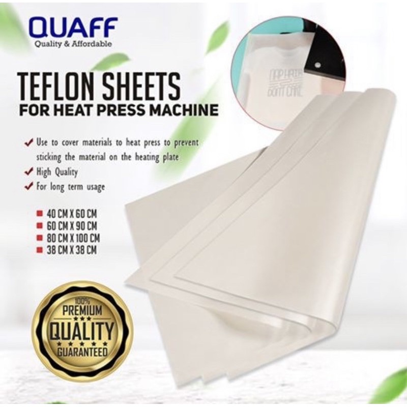 TEFLON SHEET FOR HEAT PRESS ( 1 sheet ) Shopee Philippines