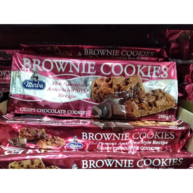 Merba Brownie Cookies 200g Shopee Philippines