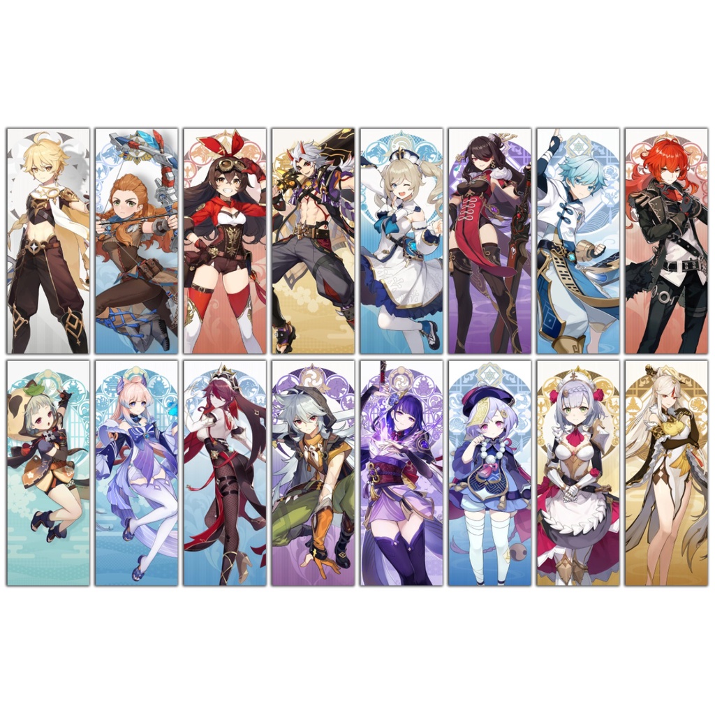 Genshin Impact Posters / Photo Tiles / Wall Decor on Sintra Board