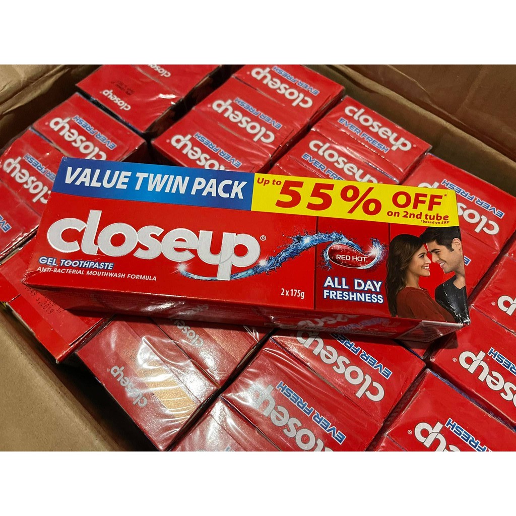 CloseUp VALUE TWIN PACK 2X175ML. Shopee Philippines