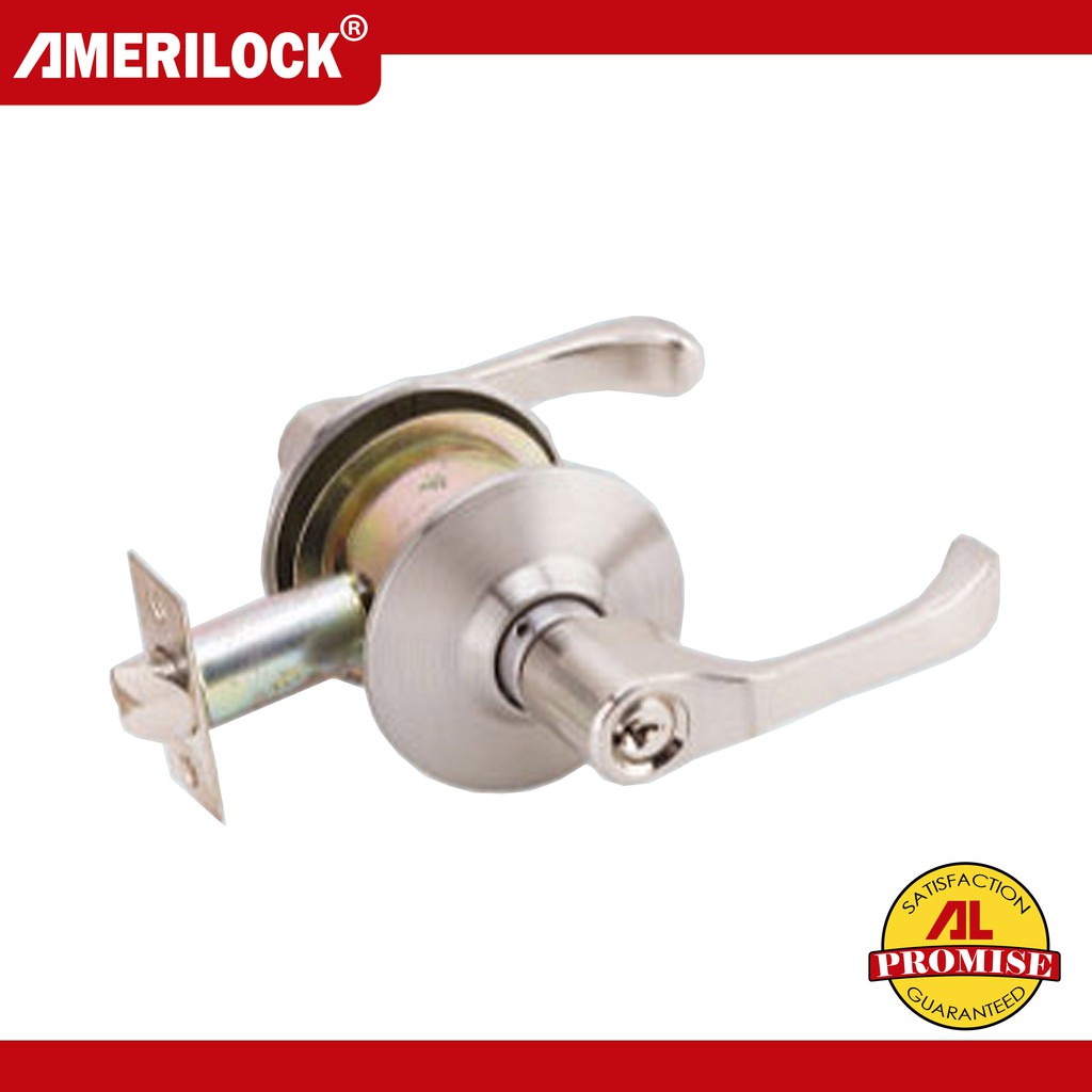 AMERILOCK Door Knob Lever Type Lockset (AL 3800) Antique Brass