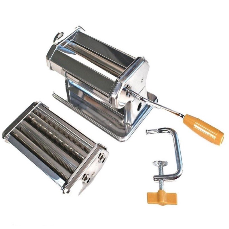 Hand Crank Stainless Steel Fresh Pasta Maker Roller Machine For