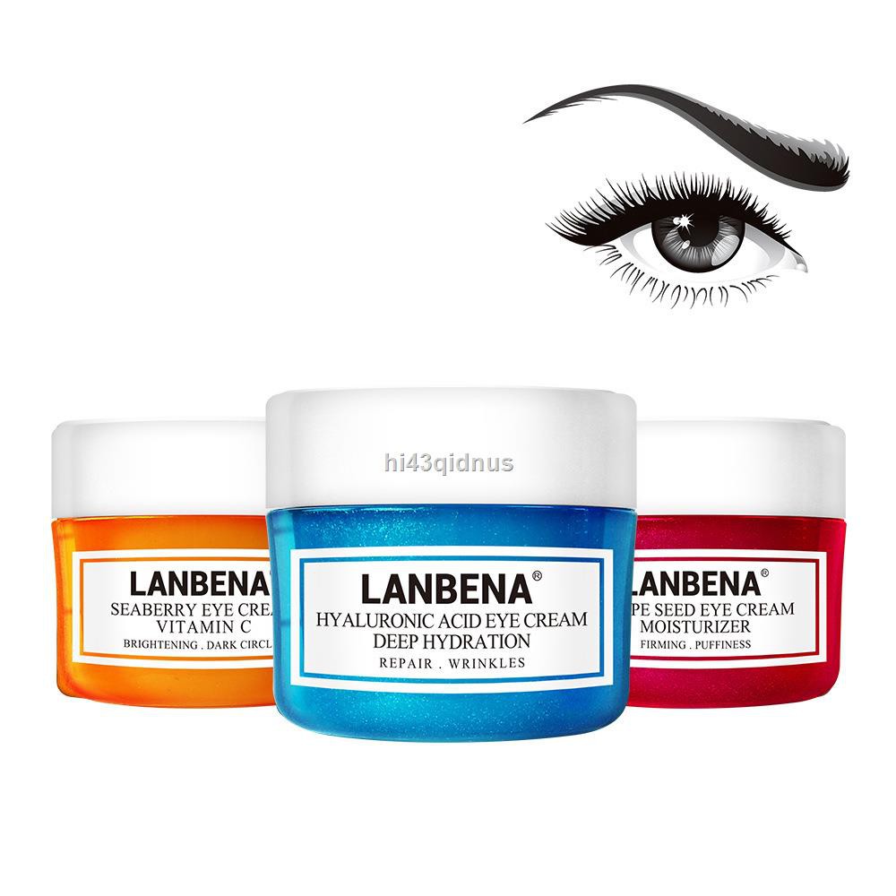 LANBENA Hyaluronic Acid/VC/Grape Seed Repairing Eye Cream 20g Shopee Philippines