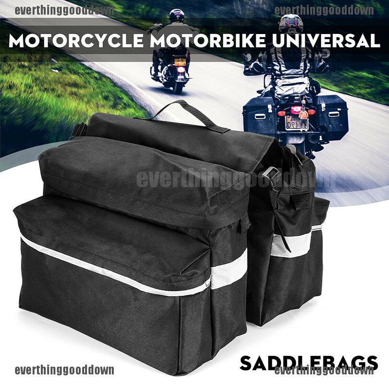 EGD Motorcycle Scooter ATV Waterproof Saddlebags Saddle Swingarm Side