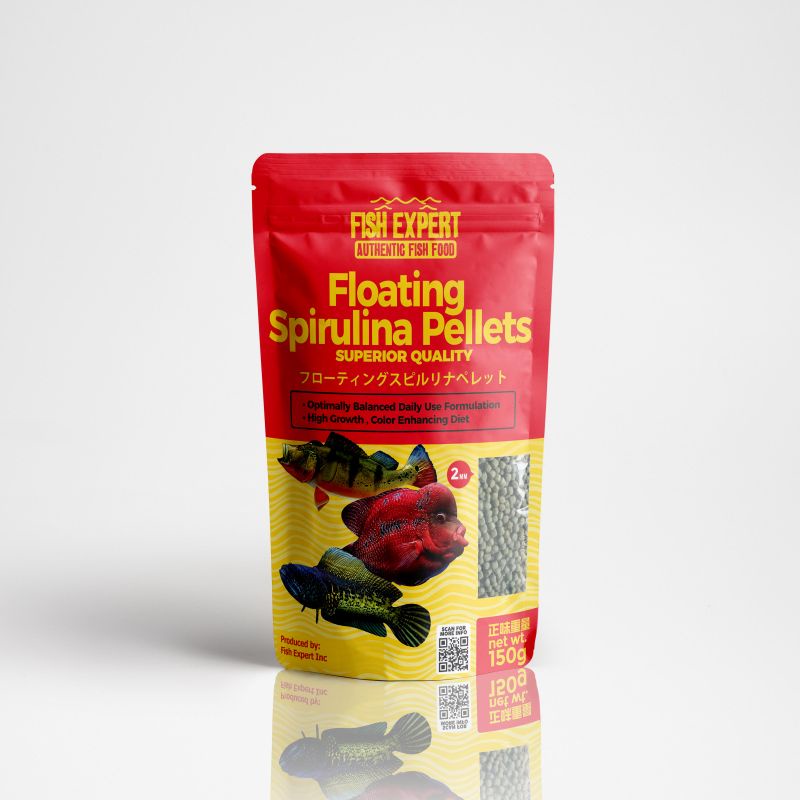 Fish Pellet Chef SPIRULINA FISH EXPERT FISH Pellet CHANNA PBASS LOUHAN