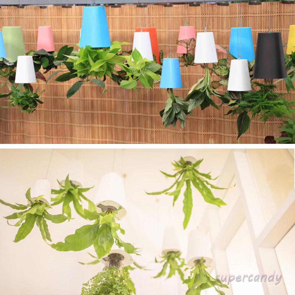 Hanging Plant Pot Upside Down Flower Sky Planter For Home