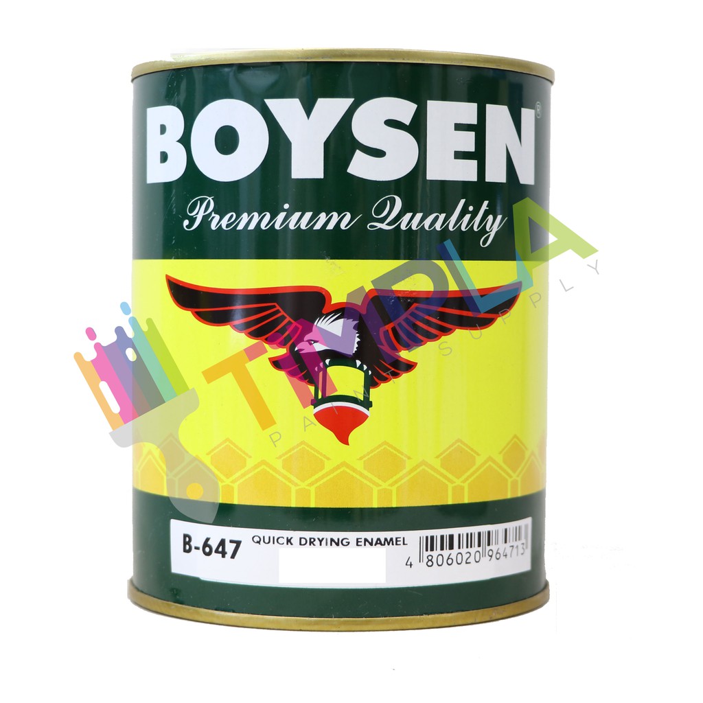 BOYSEN B600 Quick Dry Enamel [WHITE] 4L Shopee Philippines