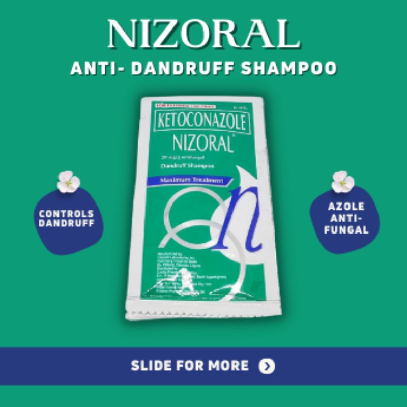 2021 Nizoral Shampoo Ketoconazole Sachet Original Shopee Philippines