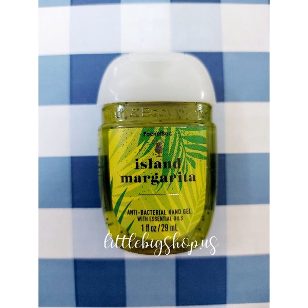 ISLAND MARGARITA Bath & Body Works Pocketbac AntiBacterial Hand Gel