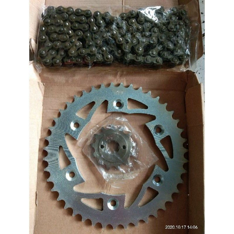 rusi kry150 chain sprocket. Shopee Philippines