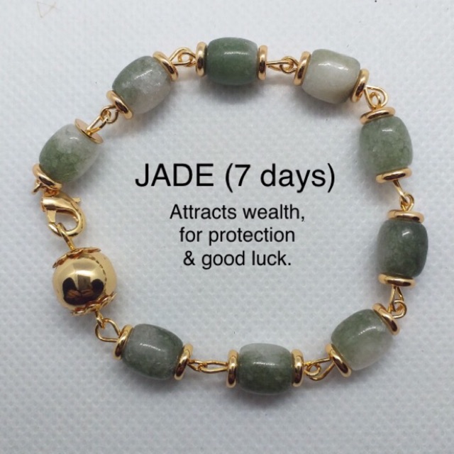10K Jade 7days Best Seller Lucky Charm Bracelet Shopee Philippines