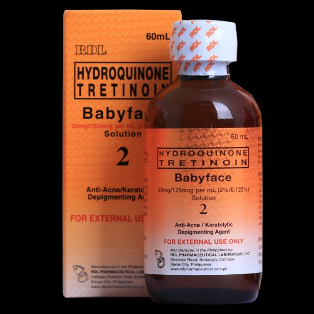 RDL Babyface Astringent Hydroquinone+Tretinoin 2 Shopee