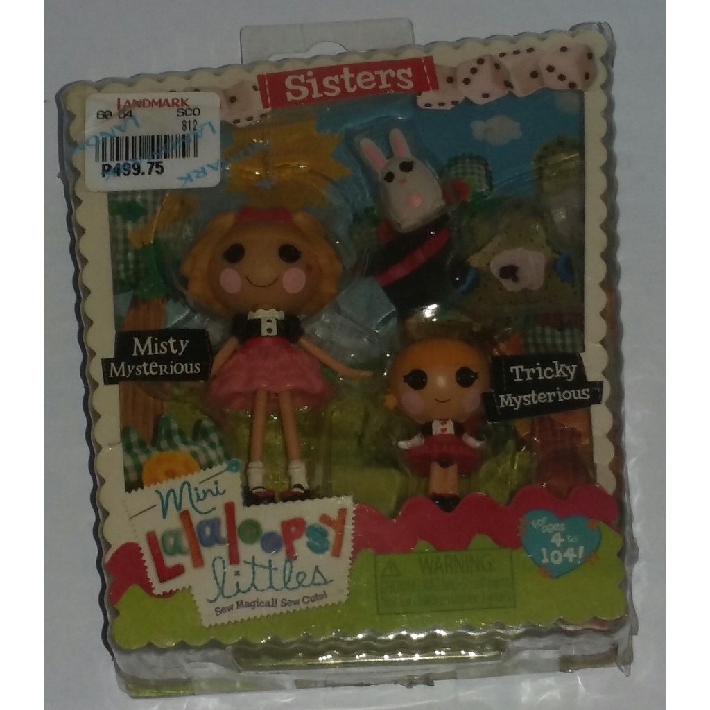 Original Cute Lalaloopsy Dolls Toys Sisters Collection Preloved Shopee Philippines