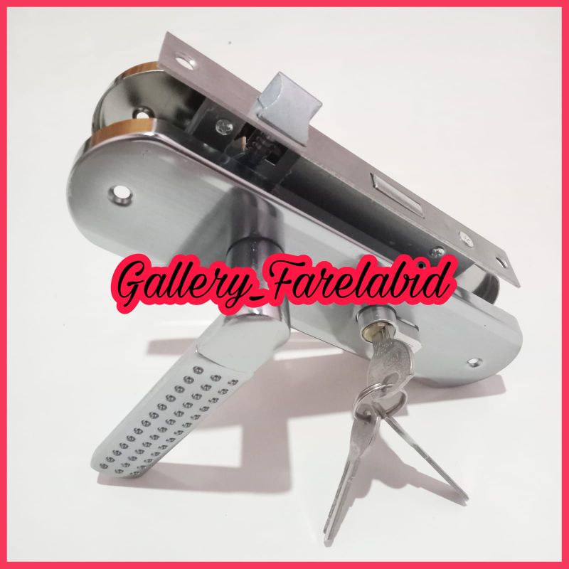 25 Cm Large Box Door Handle Set Body Lock Crank Round Responsibility 20