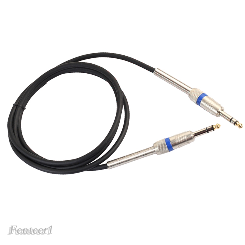 Audio Patch Cable 1/4" TRS To 1/4" TRS Cable Balanced Snake Cord 6ft