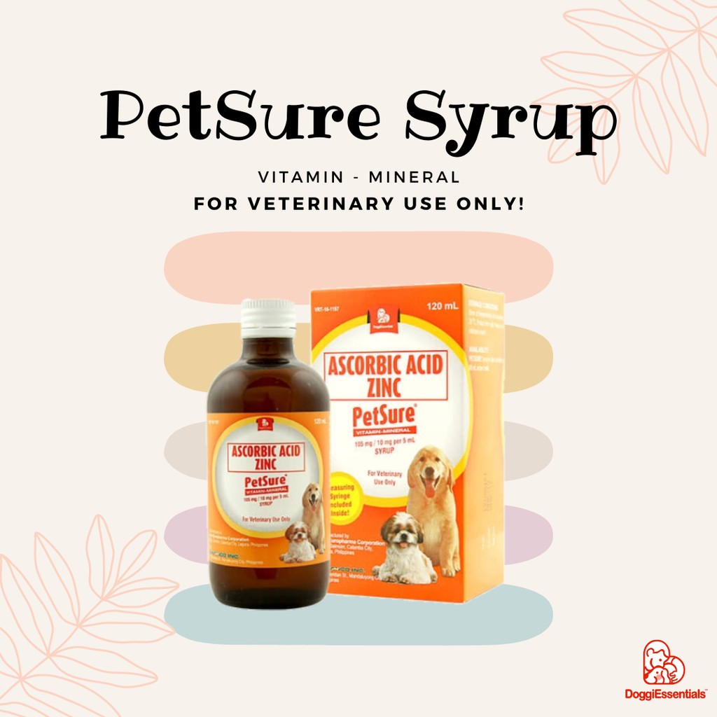 PetSure Syrup Vitamin Mineral For Dogs Shopee Philippines