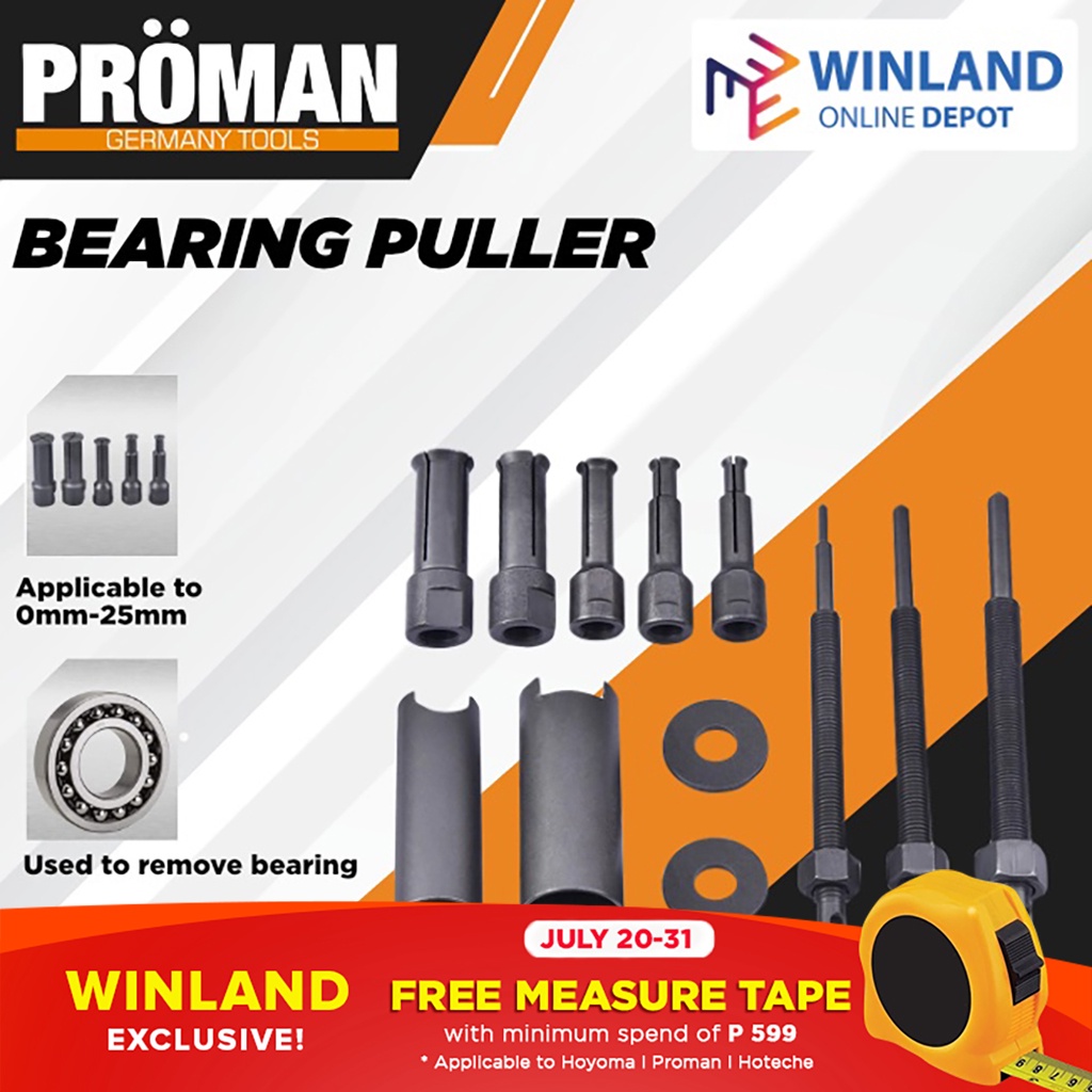 Proman Original Germany Tools Bearing Puller Remover KV8810 *Winland