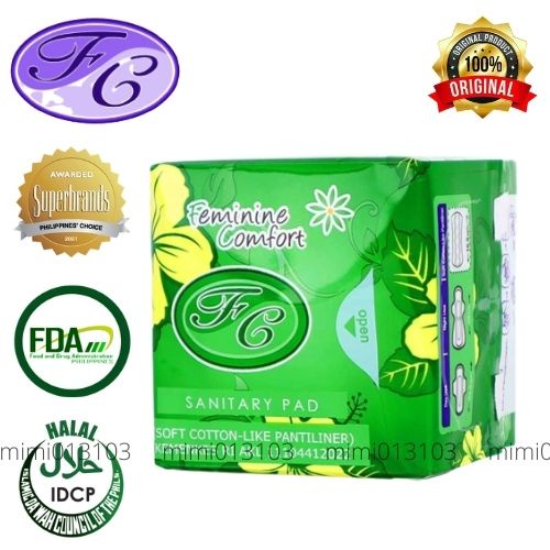 100 Authentic Avail FC Bio Sanitary Pads (Panty Liner)few Shopee