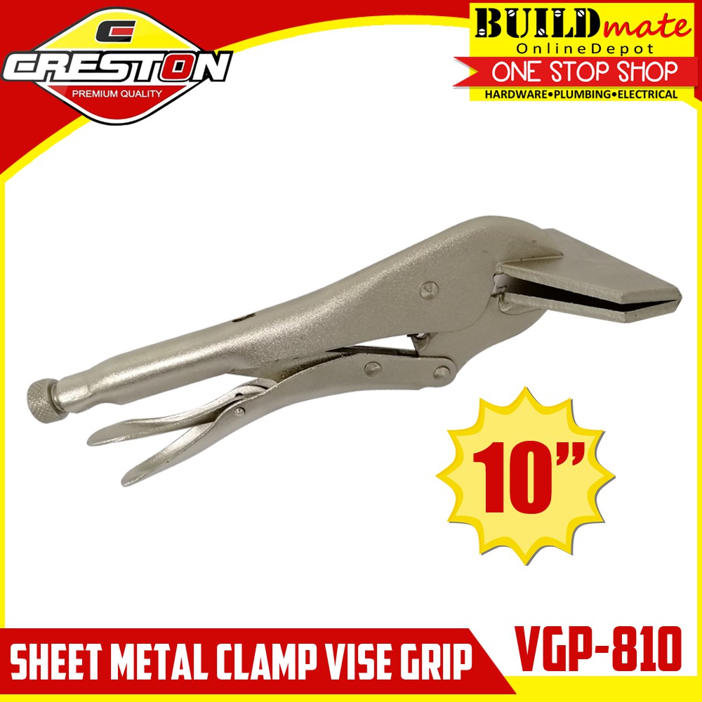 CRESTON 10" Sheet Metal clamp Vise Grip VGP810 Shopee Philippines