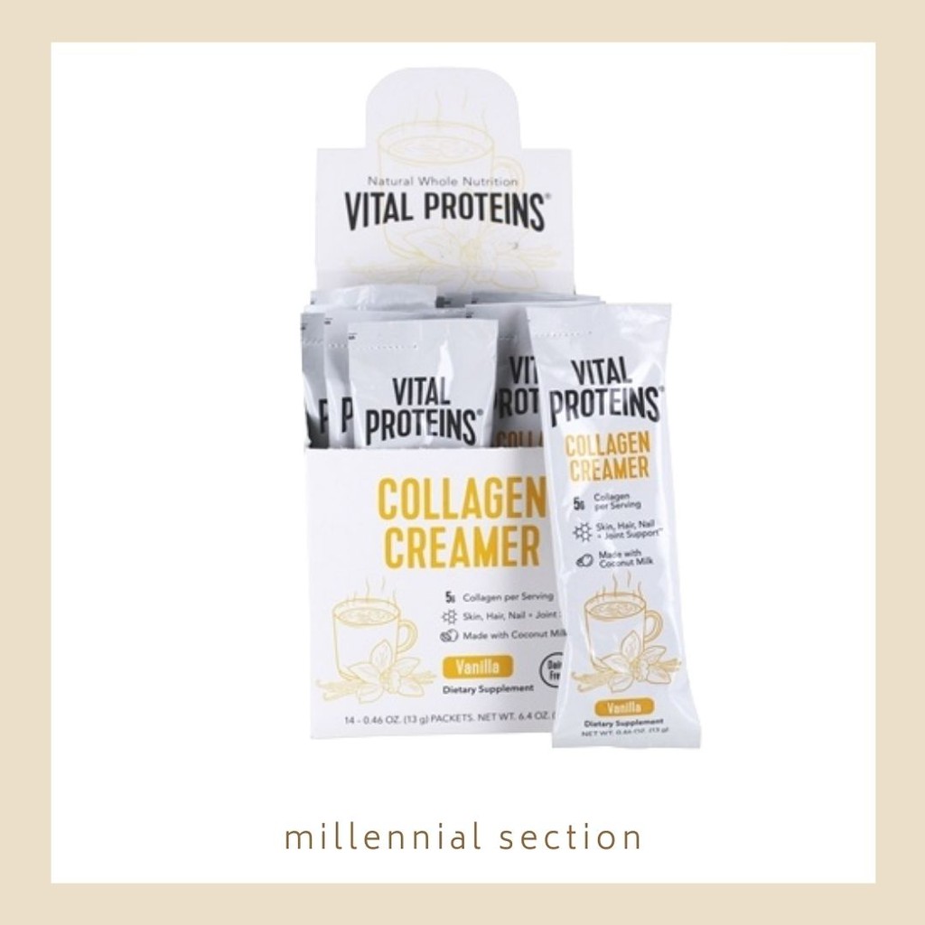 Vital Proteins Collagen Creamer Vanilla 13g Shopee Philippines