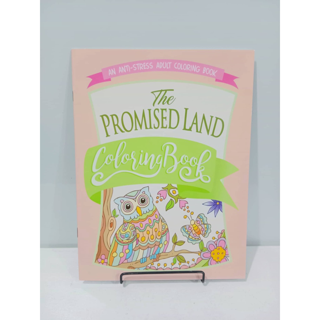 PCBS The Promised Land Coloring Book (An AntiStress Adult Coloring