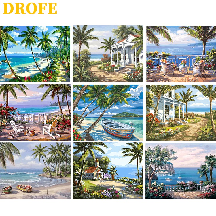 Paint by Numbers Adult Kit with Frame Amazon.ca