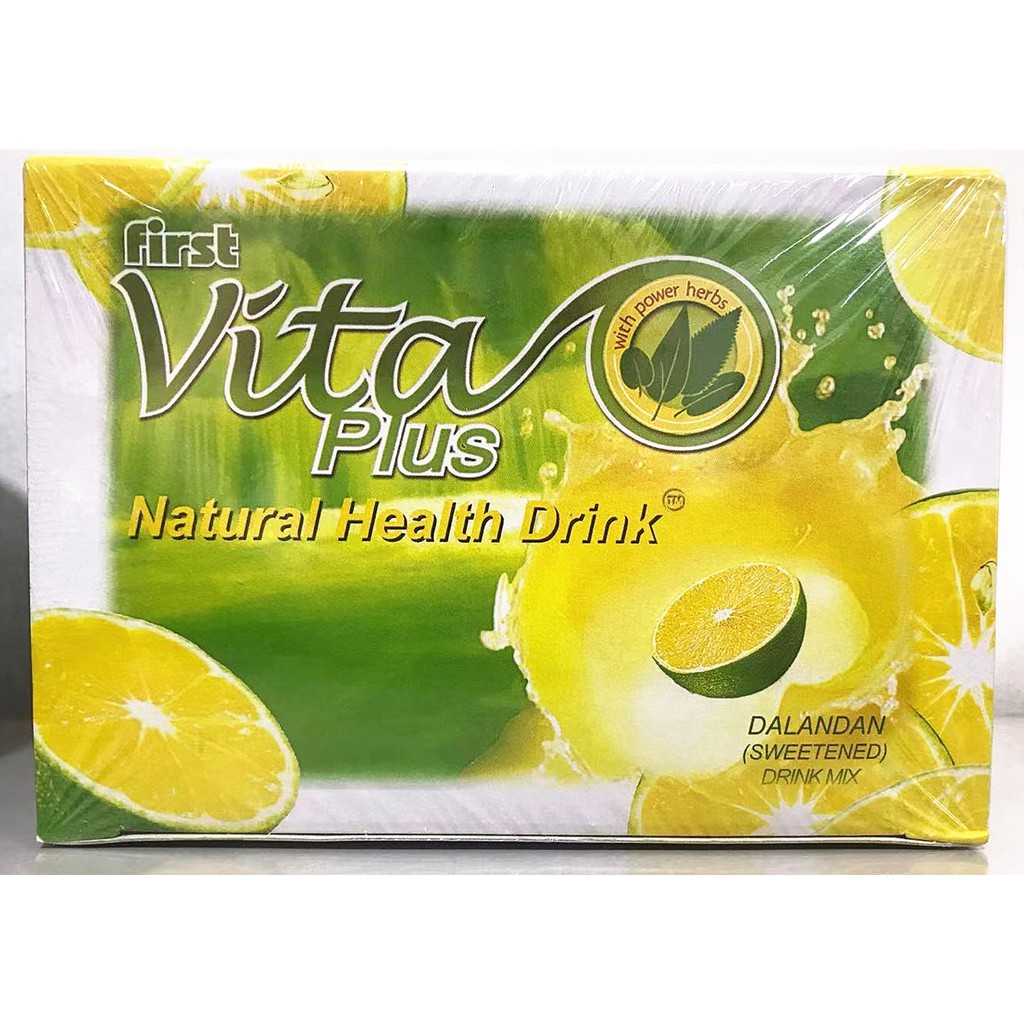 Authentic First Vita Plus Dalandan Flavor 1020sachets Shopee Philippines