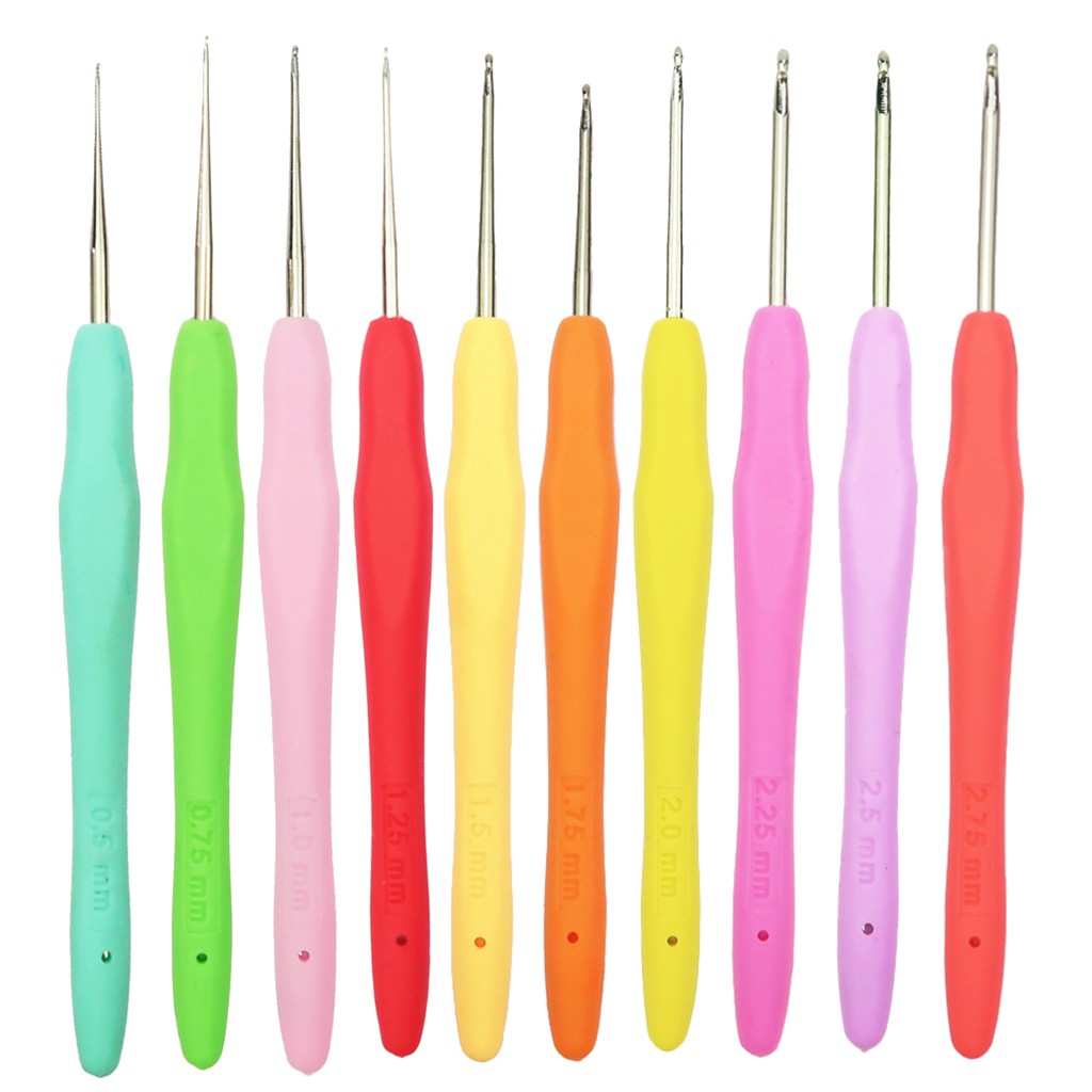 1 Piece Stainless Steel Crochet Hooks Knitting Needles Craft Yarn,0.52