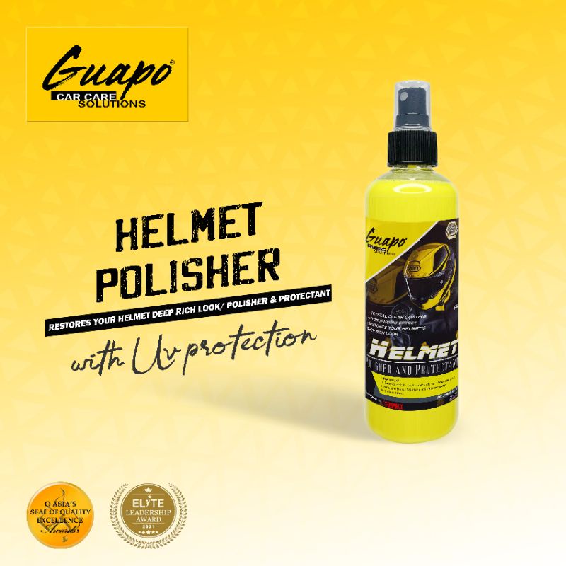 Guapo Car Care Helmet Polisher and Protectant / Hydrophobic Wax