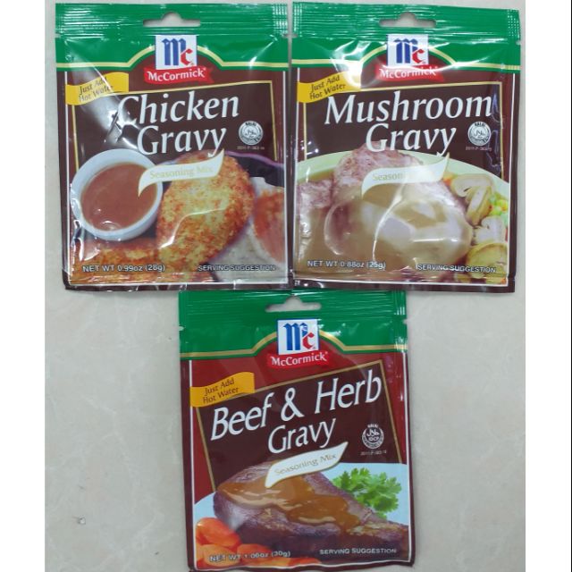 McCormick Gravy Seasoning Mix Shopee Philippines