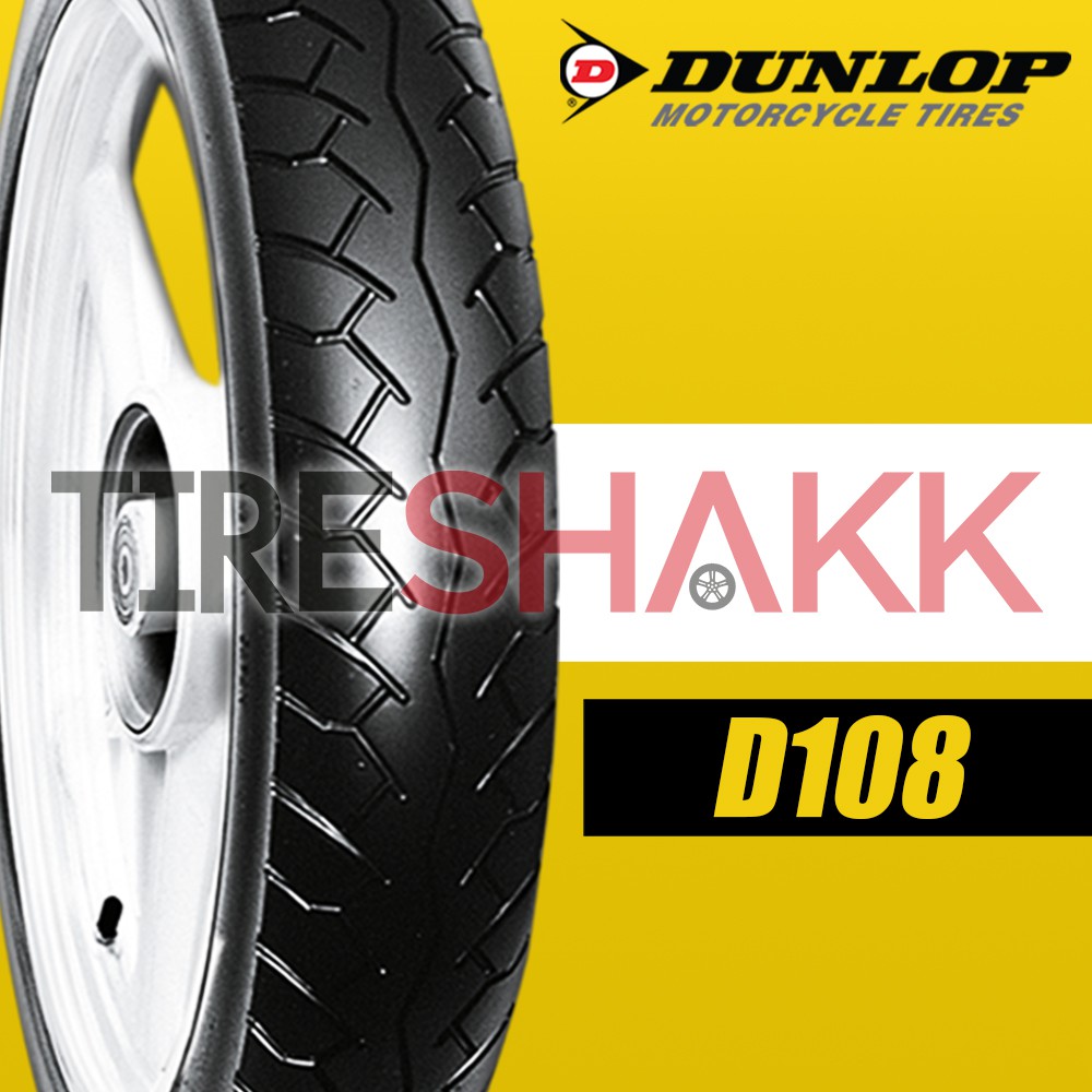 (CLEARANCE) Dunlop Tires D108 2.5017 38L Tubetype Motorcycle Tire