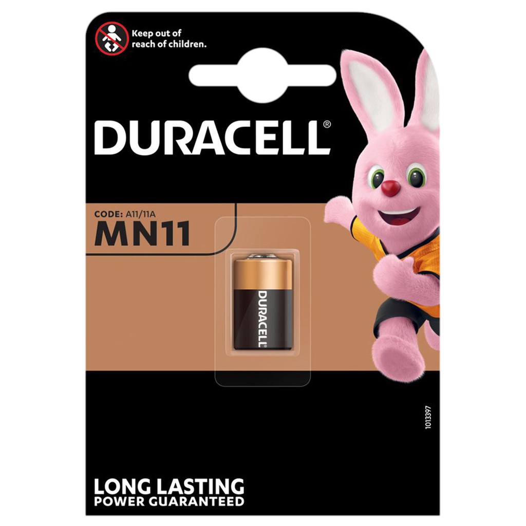 Duracell MN11 11A A11 (1pc) 6v Alkaline Battery in Blister Pack GP11A G11A L1016 BL1 Shopee