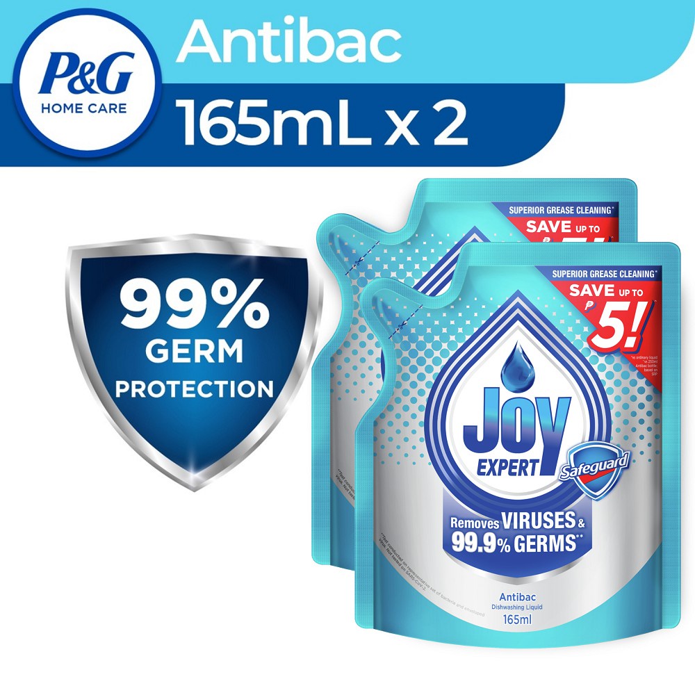 [BUNDLE] Joy Expert Antibac with Power Of Safeguard Dishwashing Liquid