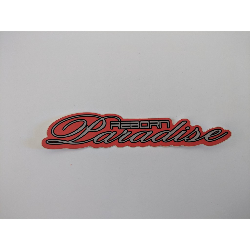 Vinyl Sticker Friend Haryanto Paradise Reborn Bismania By Bsj