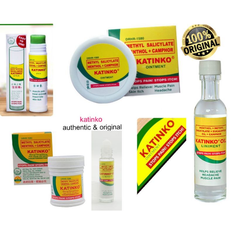 KATINKO Ointment 30g,katinko 10g,katinko rollon,katinko liniment